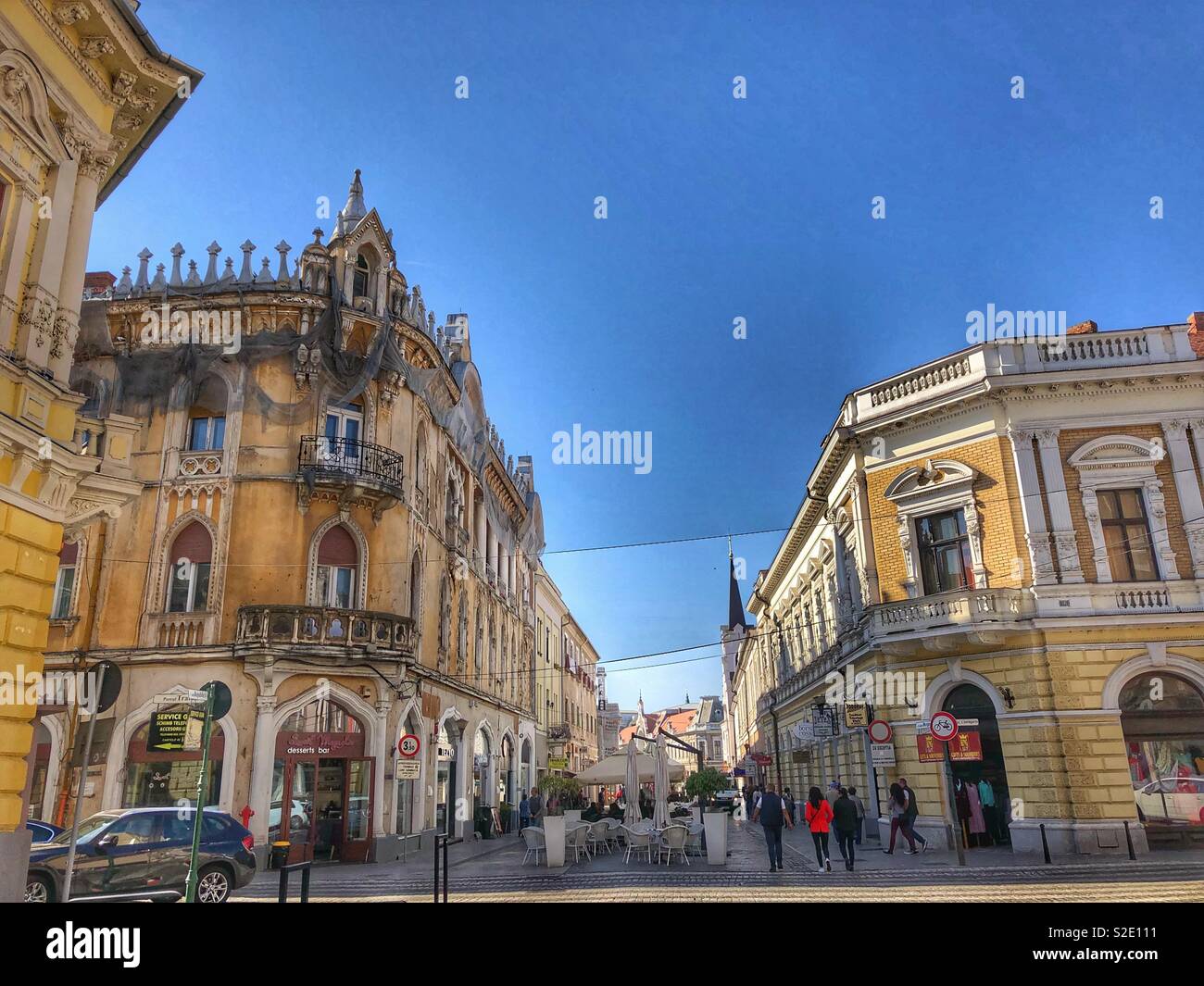 Old Town Oradea, Romania Stock Photo - Alamy