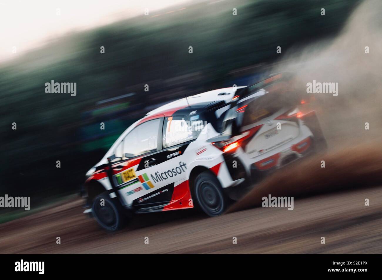 Toyota Yaris Wrc Stock Photo Alamy
