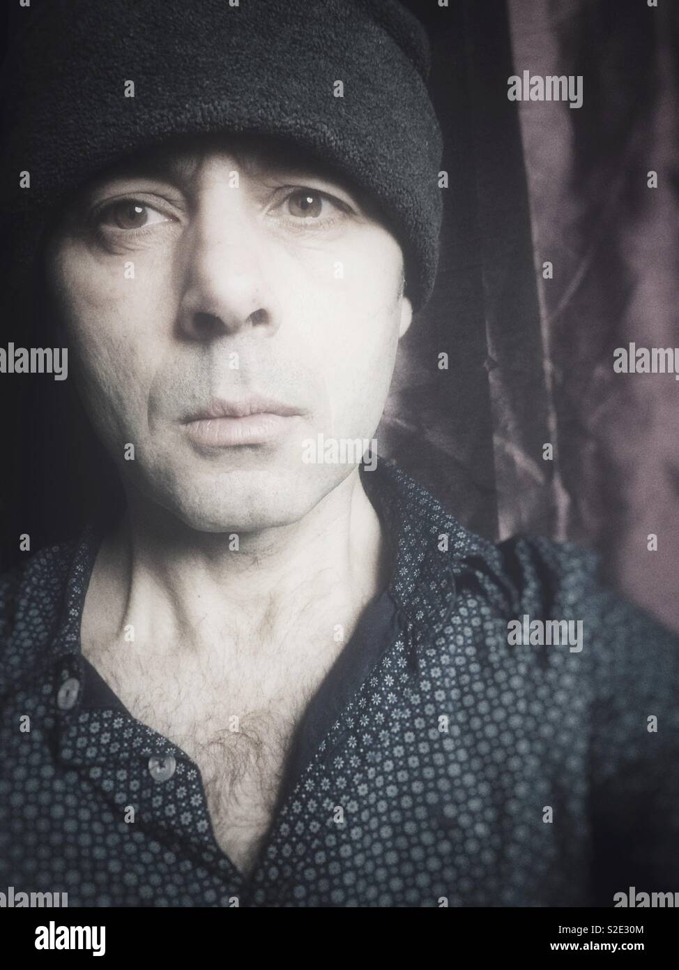 Man portrait - Smartphone Captured Stock Image