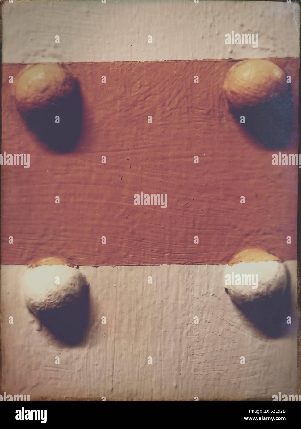 Red bolts - Smartphone Captured Stock Image