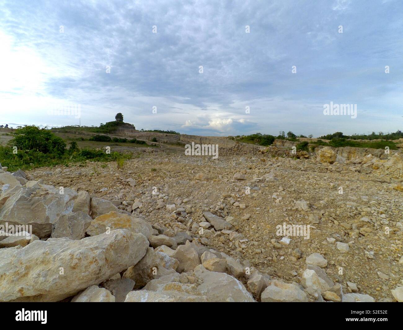 Land Of Limestone Stock Photo Alamy