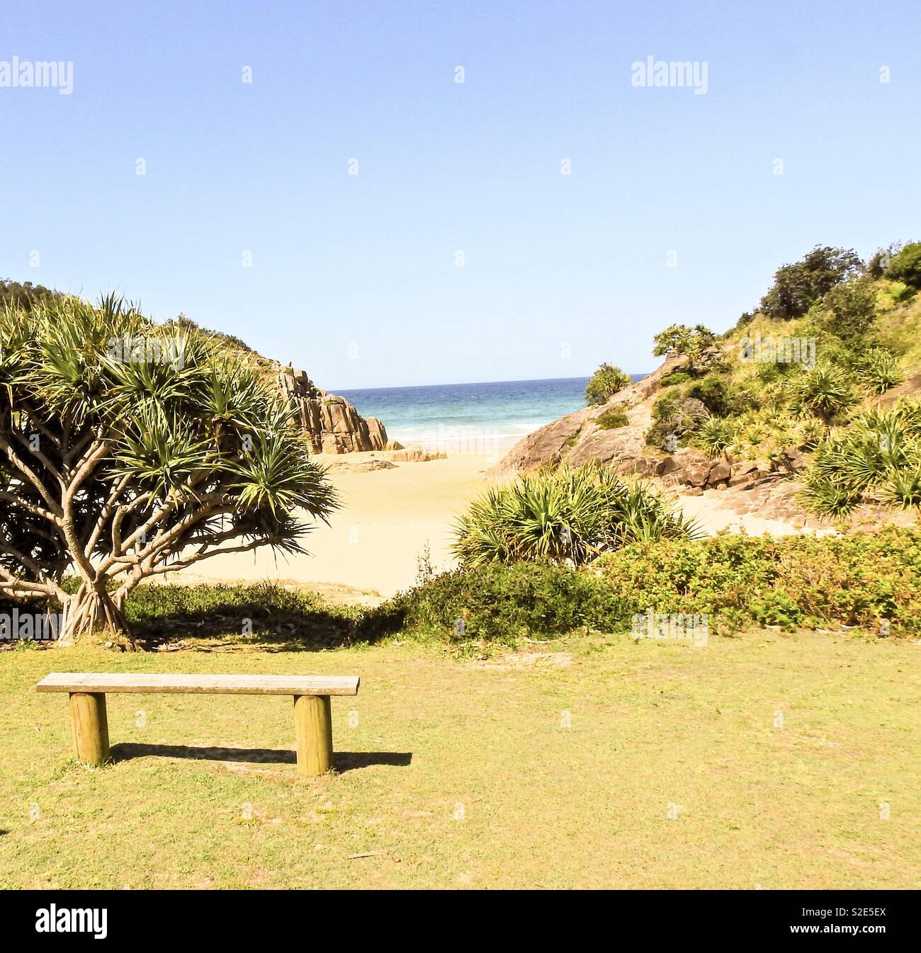 Little Bay South West Rocks Australia Stock Photo Alamy