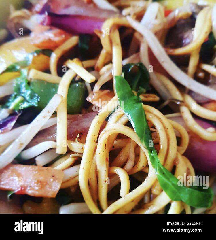 Vegetable stir fry Stock Photo - Alamy