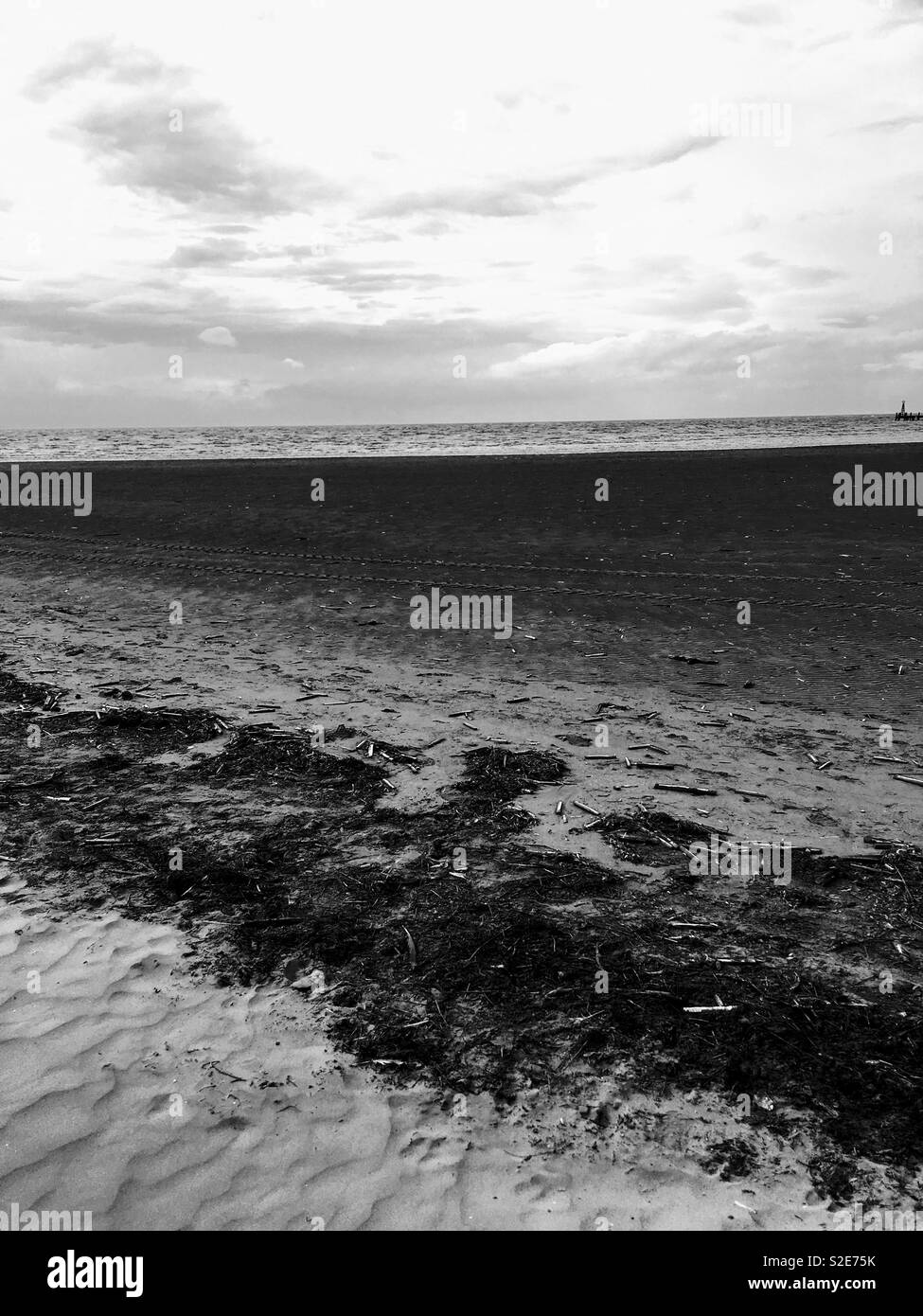 St Anne’s Lytham beach Stock Photo