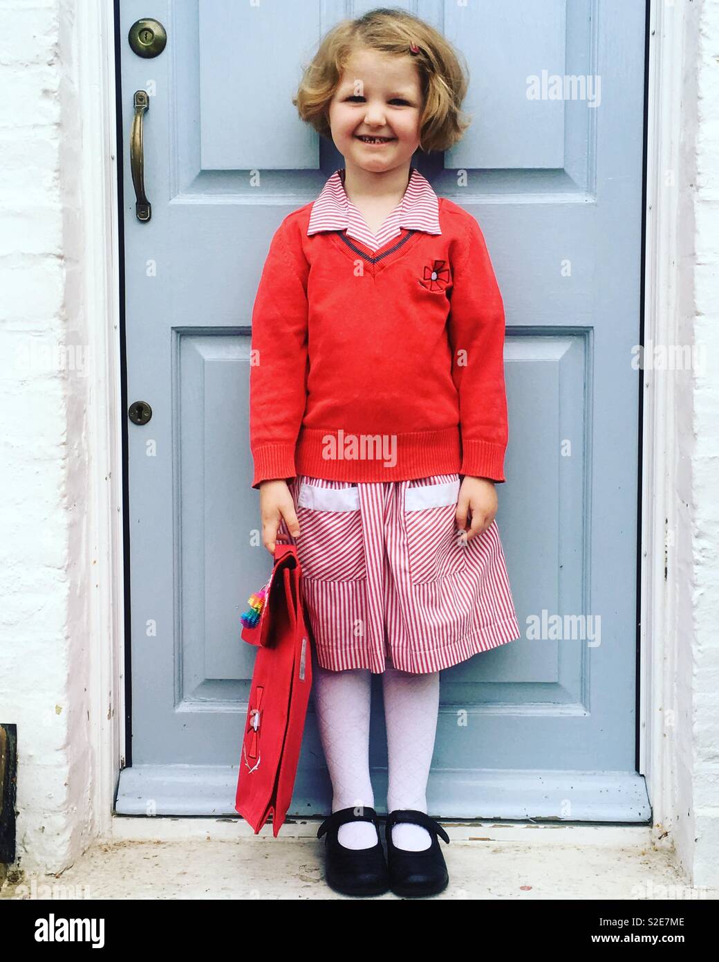 First day school reception class hires stock photography and images