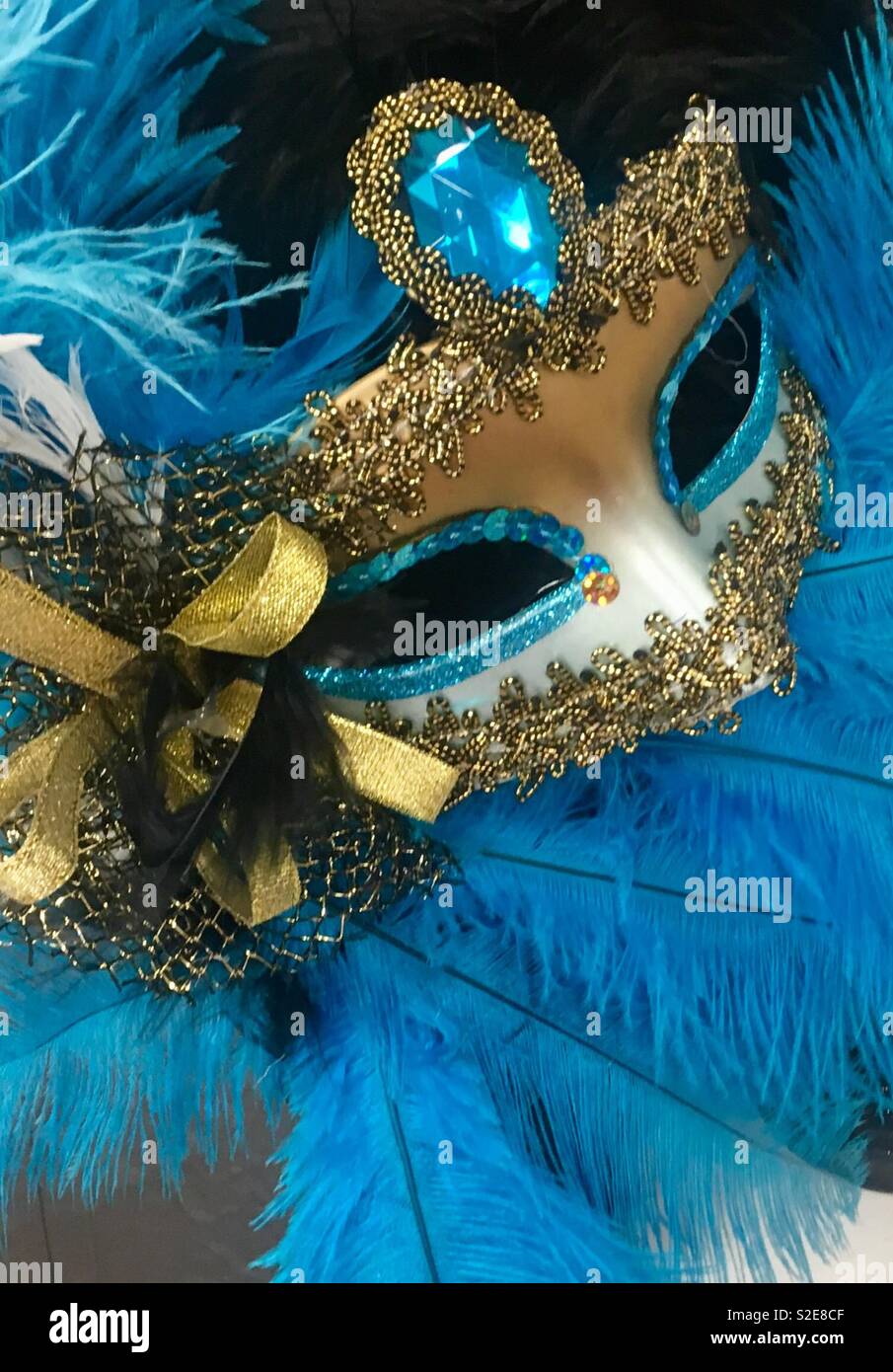 masquerade ball decor Stock Photo