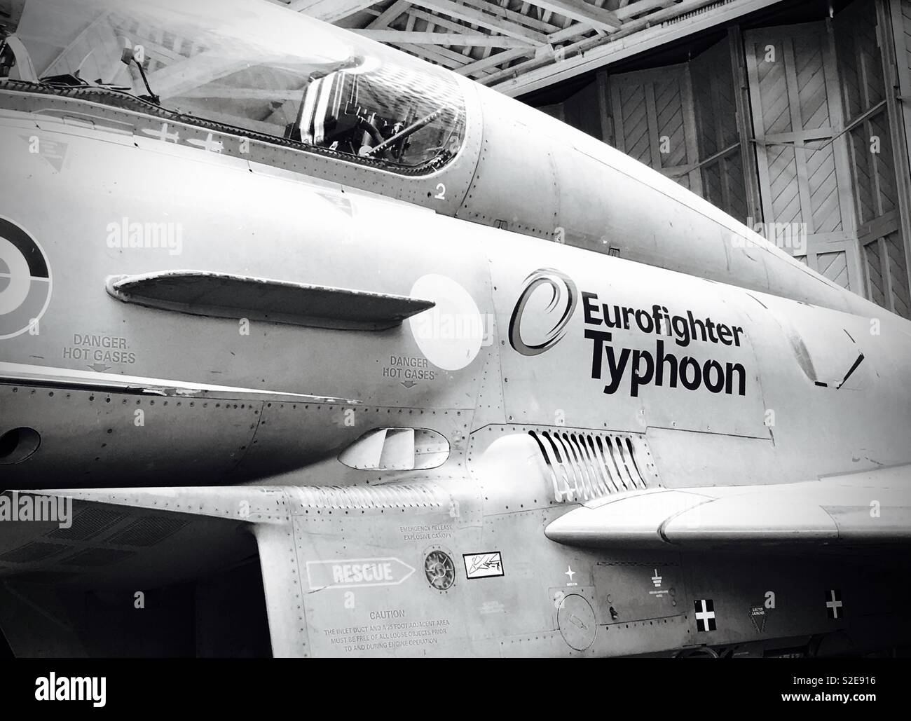 Eurofighter Typhoon - Smartphone Captured Stock Image