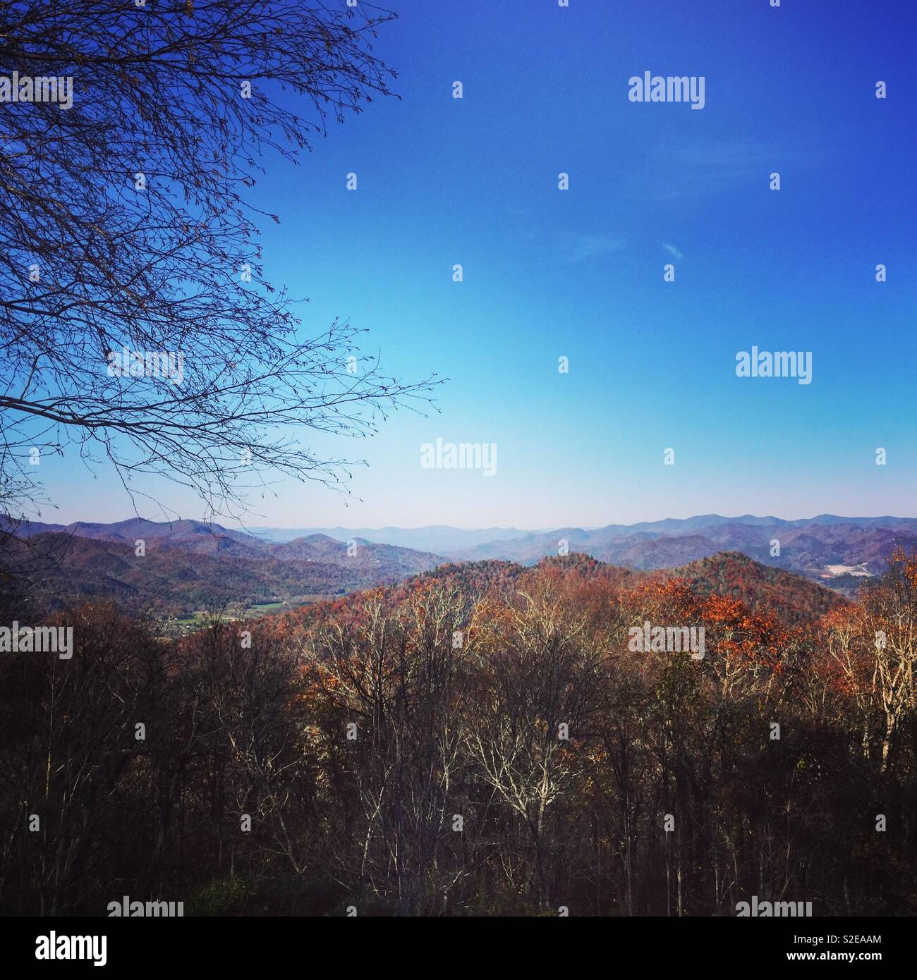 Mountains in the fall Stock Photo - Alamy