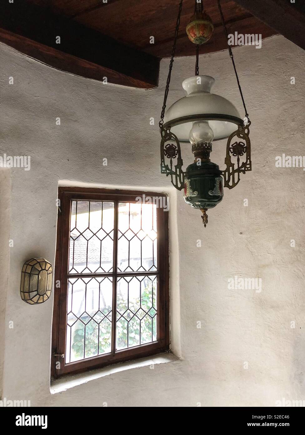 Bran Castle in Transylvania, Romania. - Smartphone Captured Stock Image