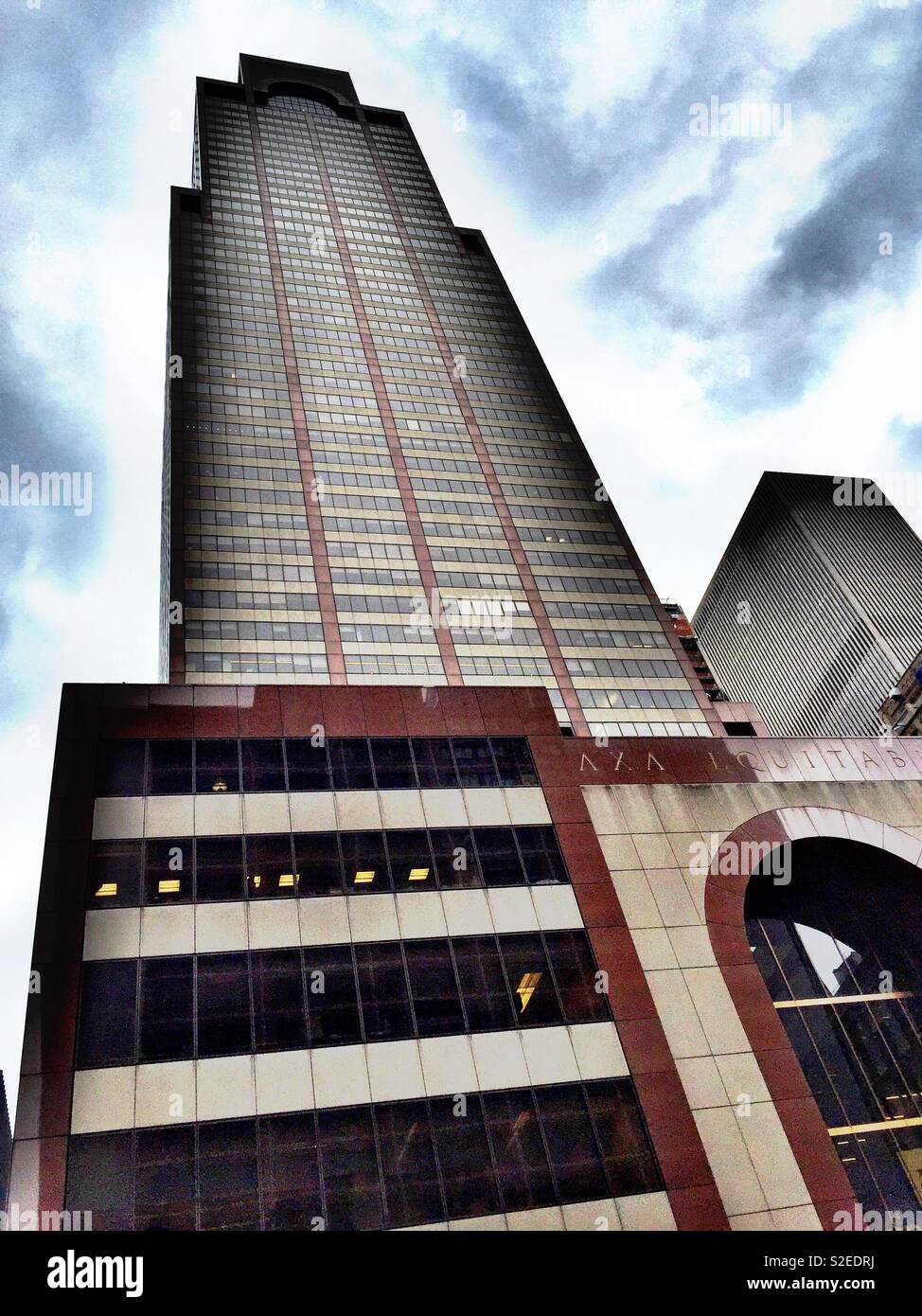 X a equitable center building on seventh Avenue in New York City ...