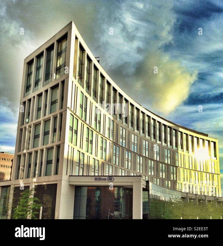 Hilton hotel, Liverpool Stock Photo Alamy