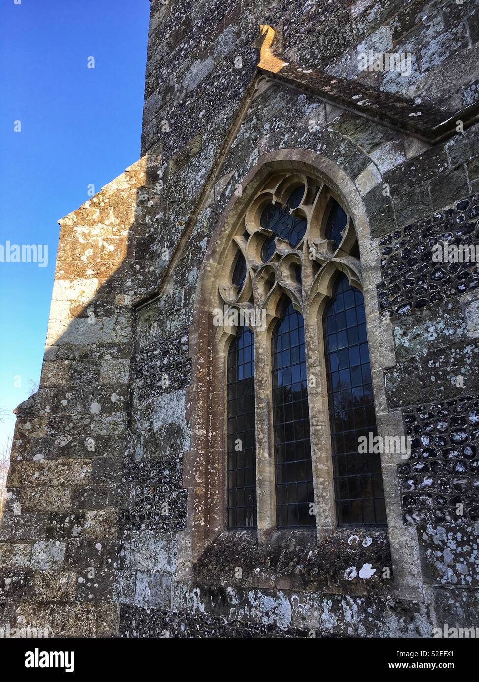 Church window - Smartphone Captured Stock Image