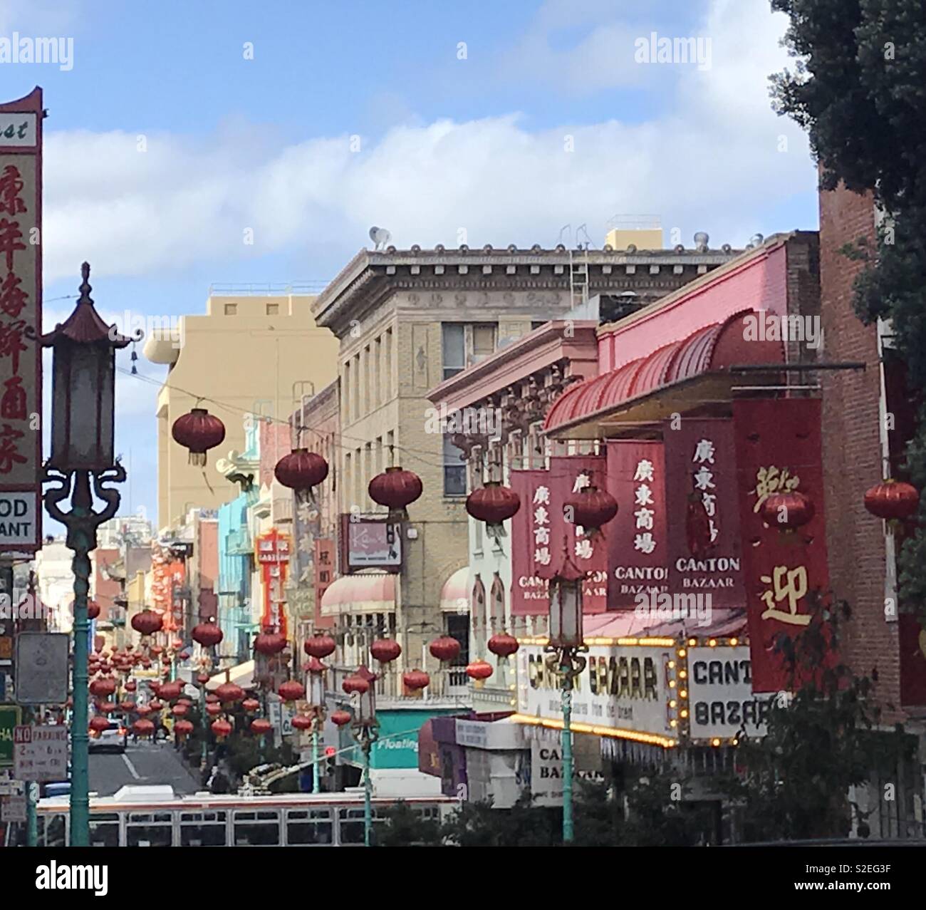 Chinatown - San Francisco, CA - Smartphone Captured Stock Image