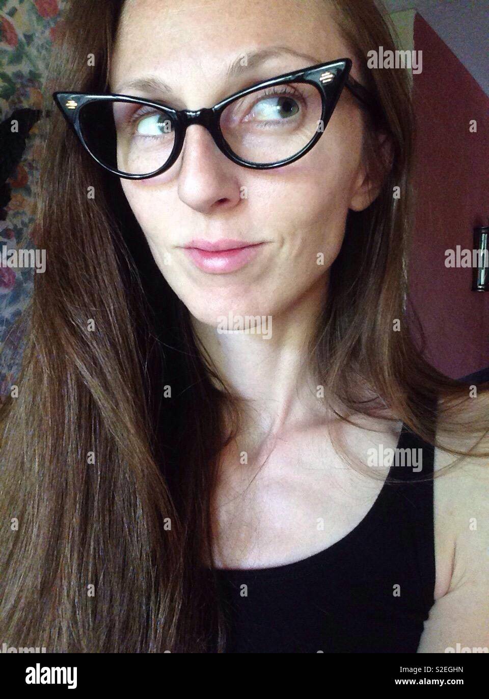 Cat eye 2024 glasses vintage