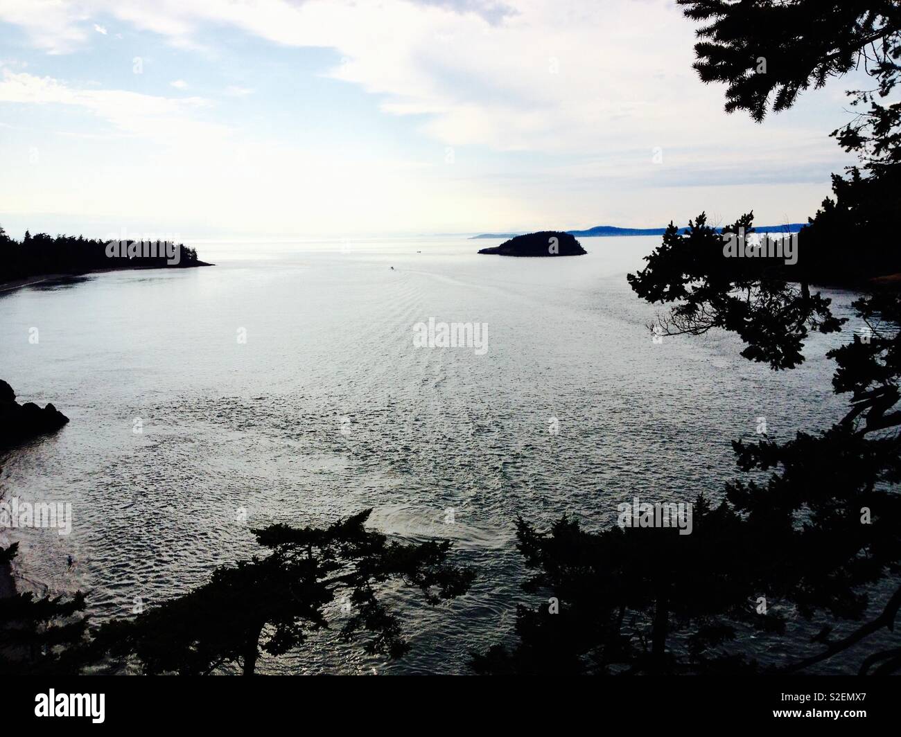 Puget sound and islands Stock Photo Alamy