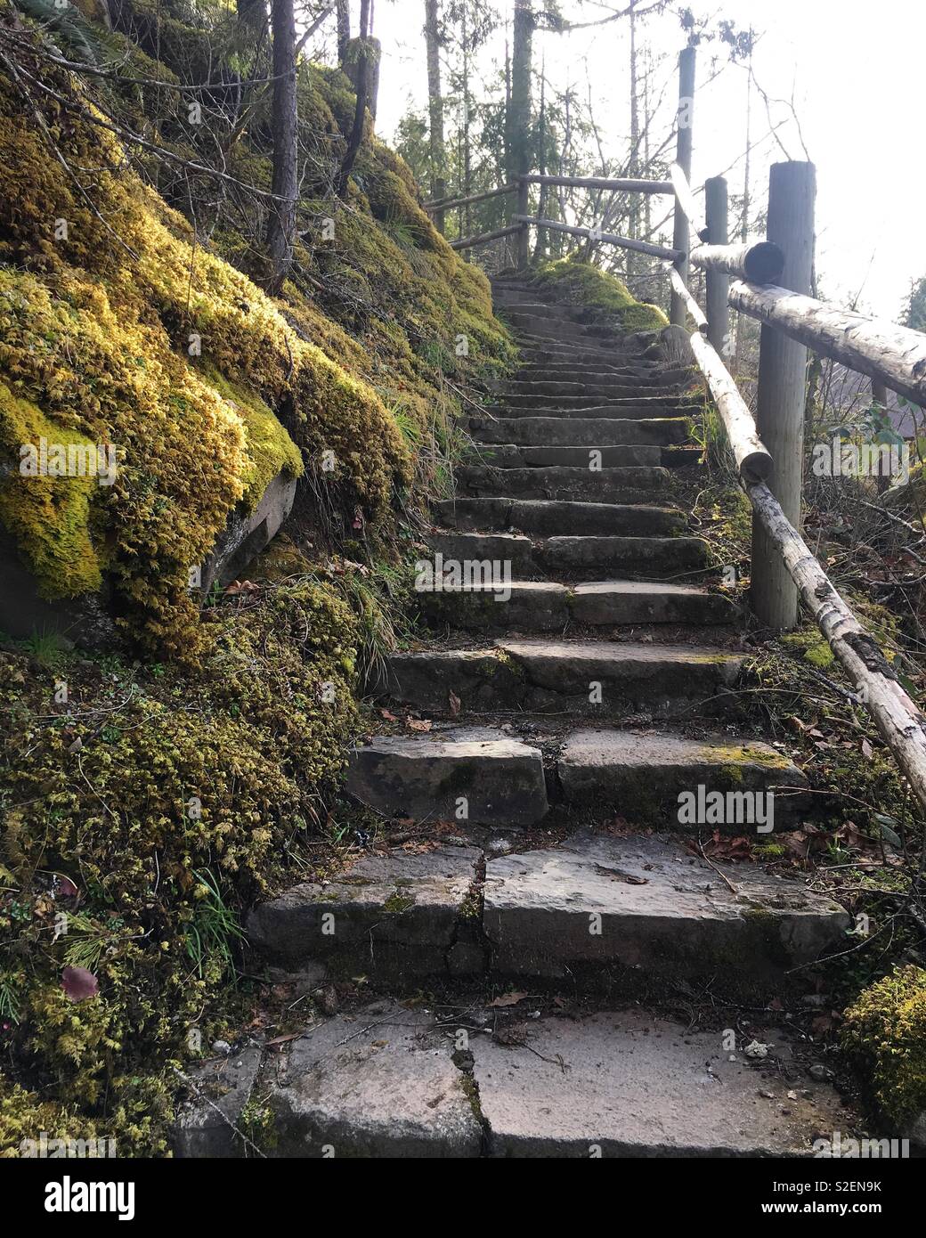 Stairs to heaven Stock Photo