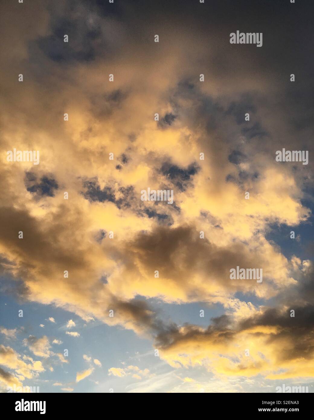 Autumn sunset ✨ Stock Photo