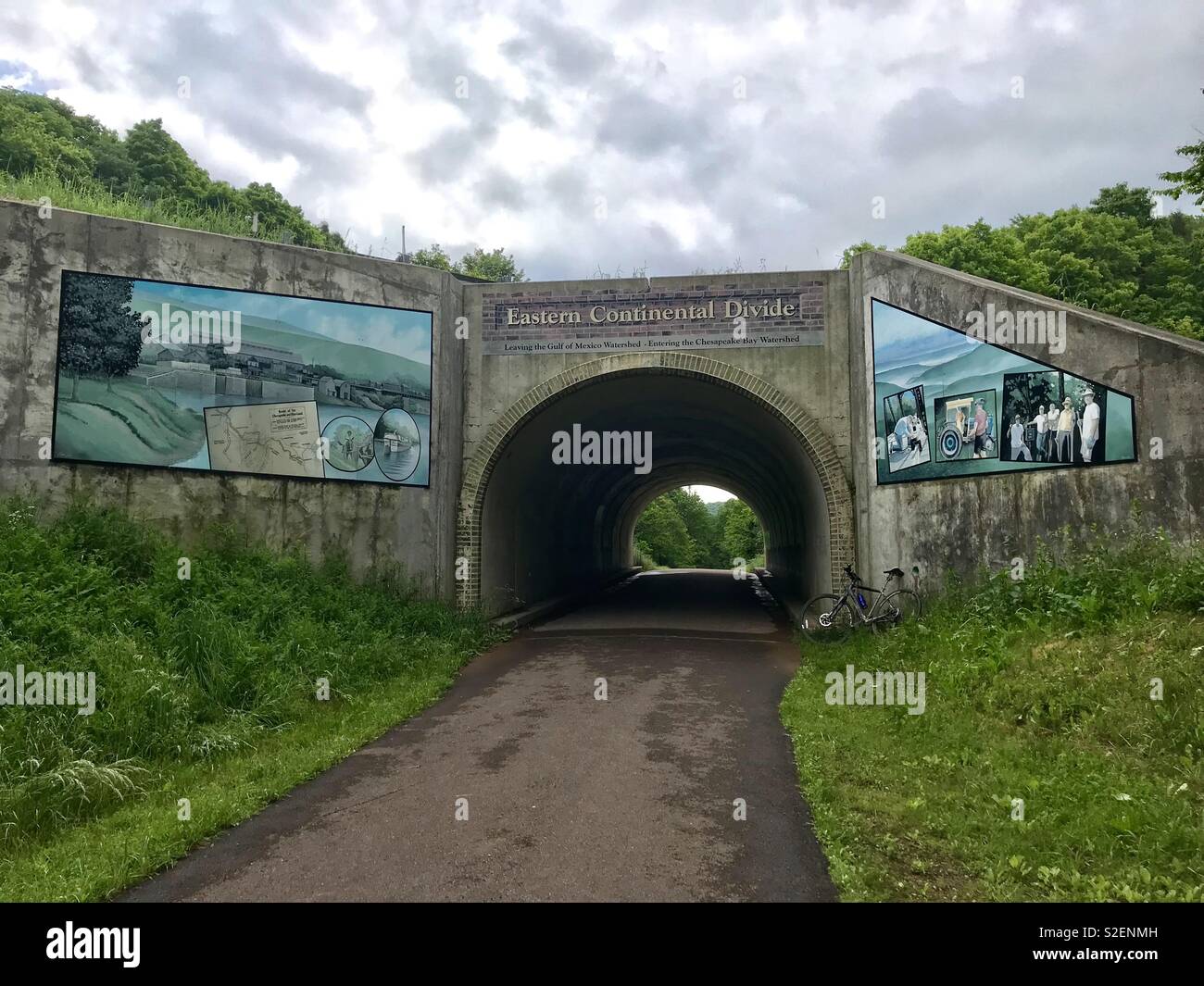 Eastern continental divide - Smartphone Captured Stock Image