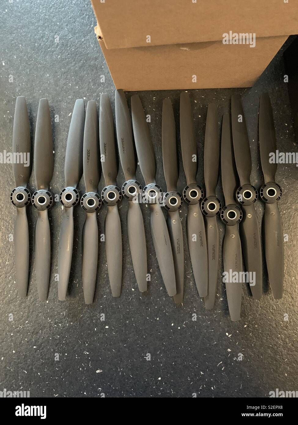 Drone Propellers Stock Photo Alamy