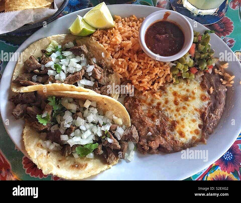 Mexican for Lunch Stock Photo