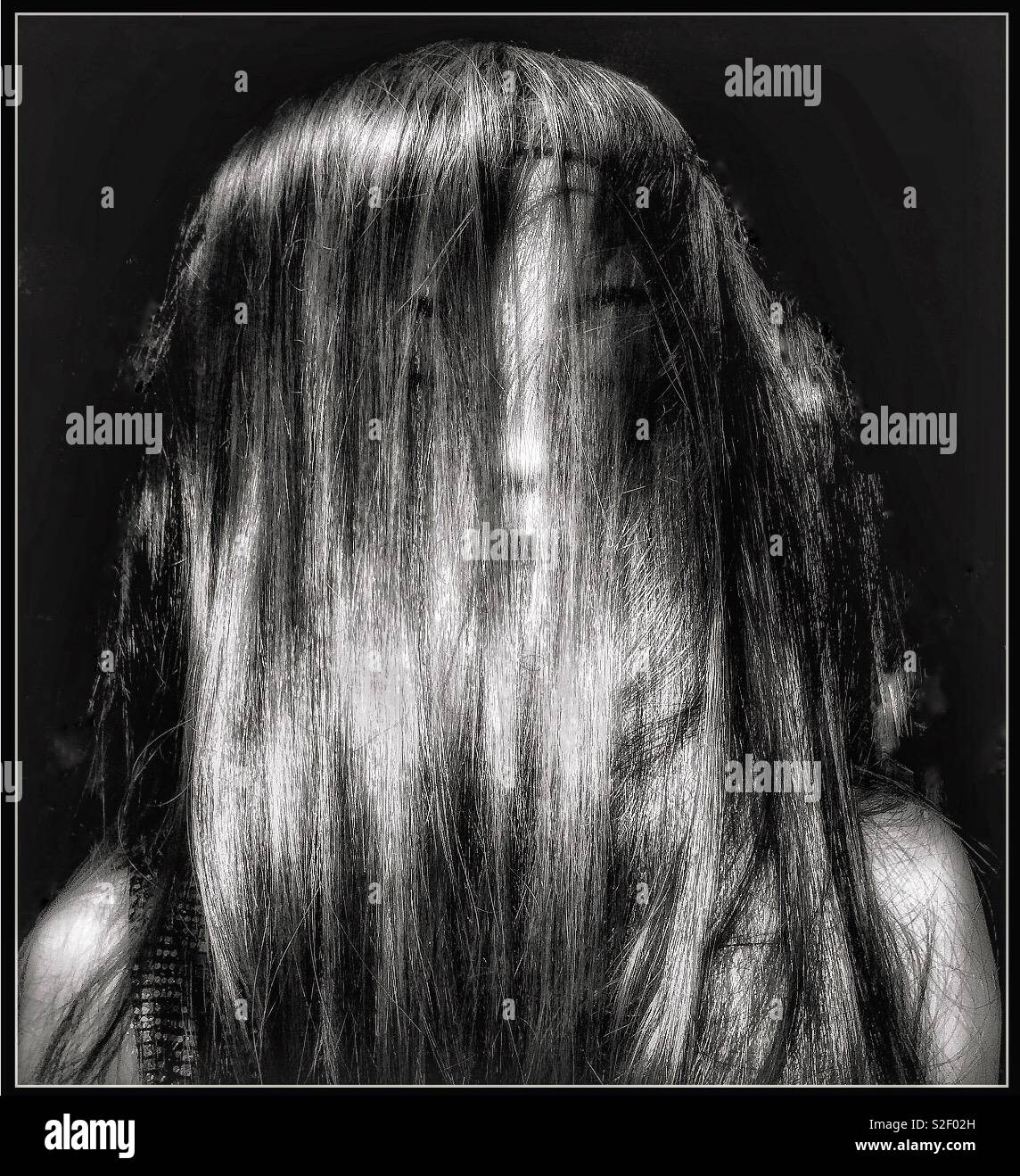 Bad hair day. Stock Photo