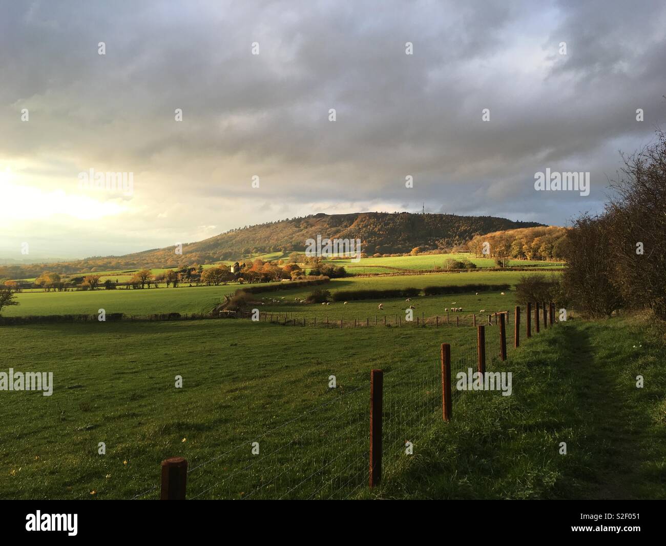 The Wrekin Stock Photo Alamy