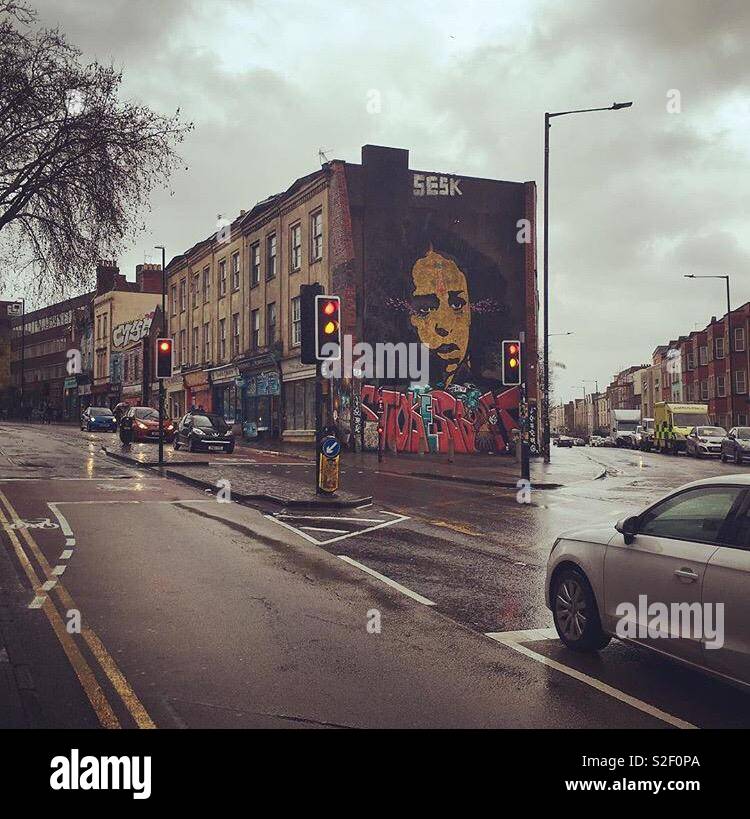 Stokes Croft, Bristol Stock Photo Alamy