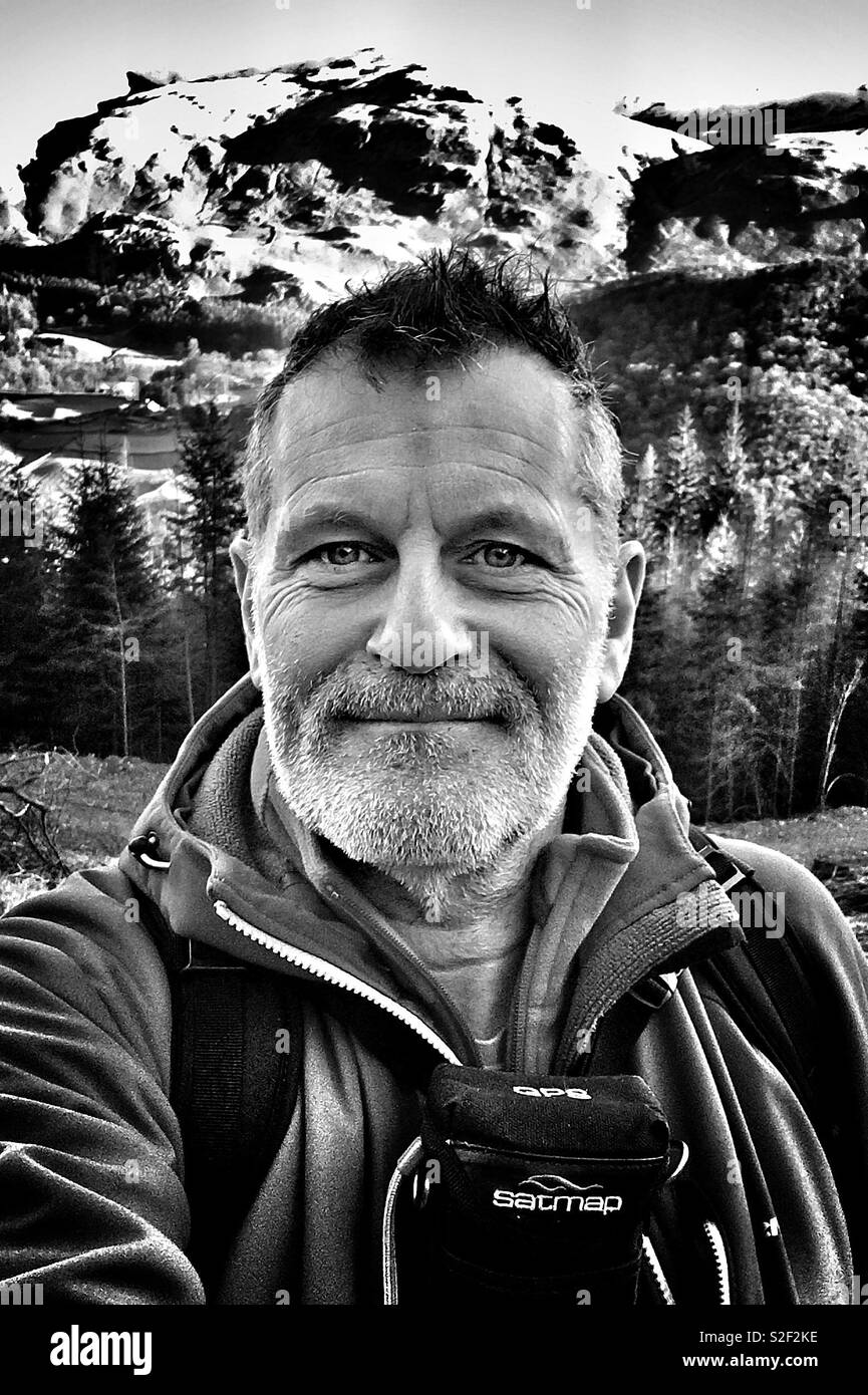 Man Portrait 2 - Smartphone Captured Stock Image