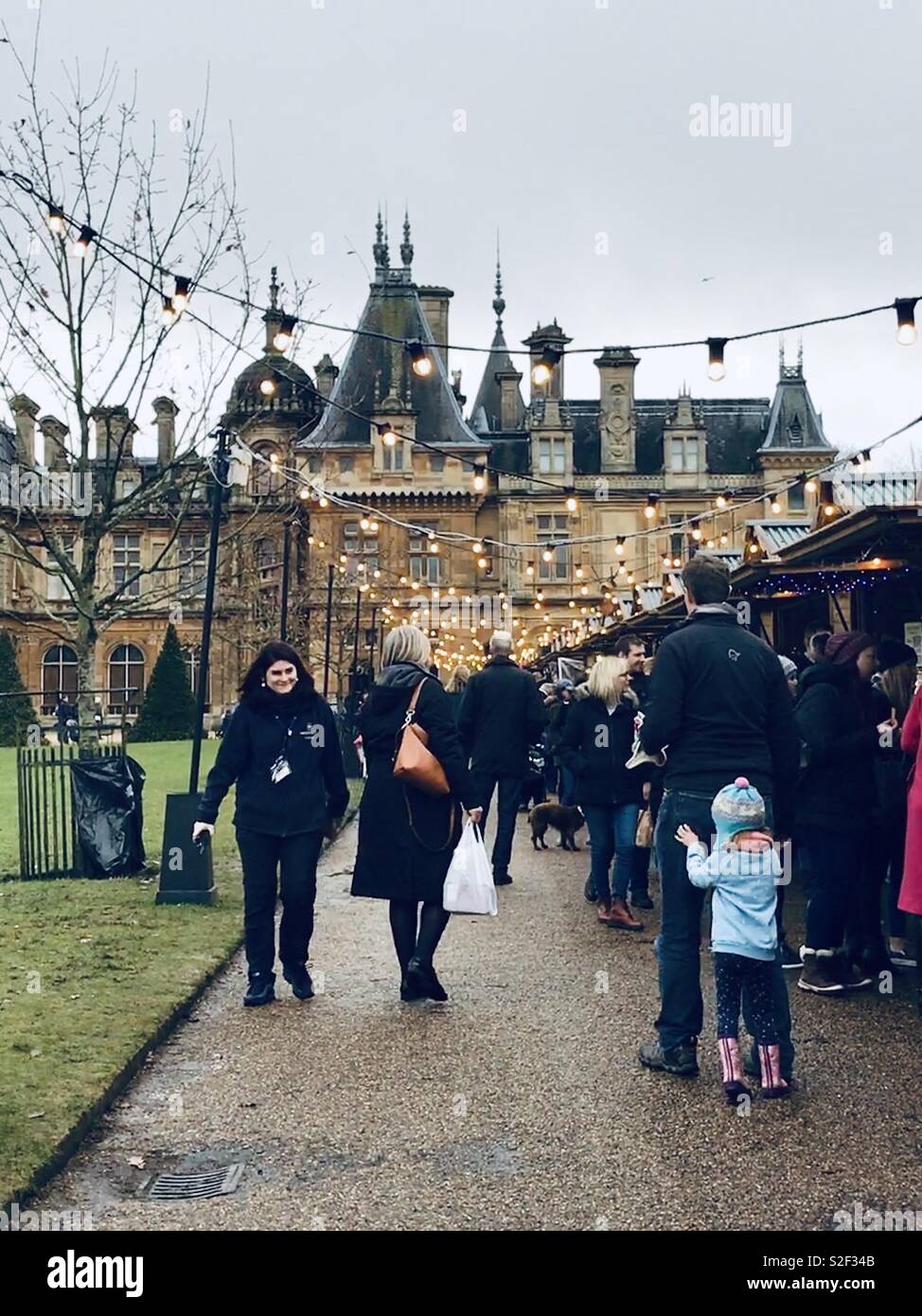Christmas at waddesdon manor hires stock photography and images Alamy