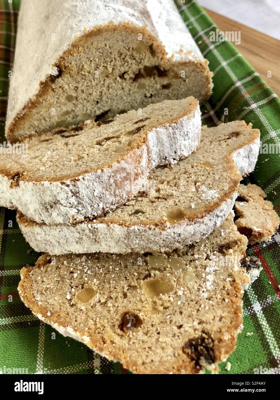 Stollen - Smartphone Captured Stock Image