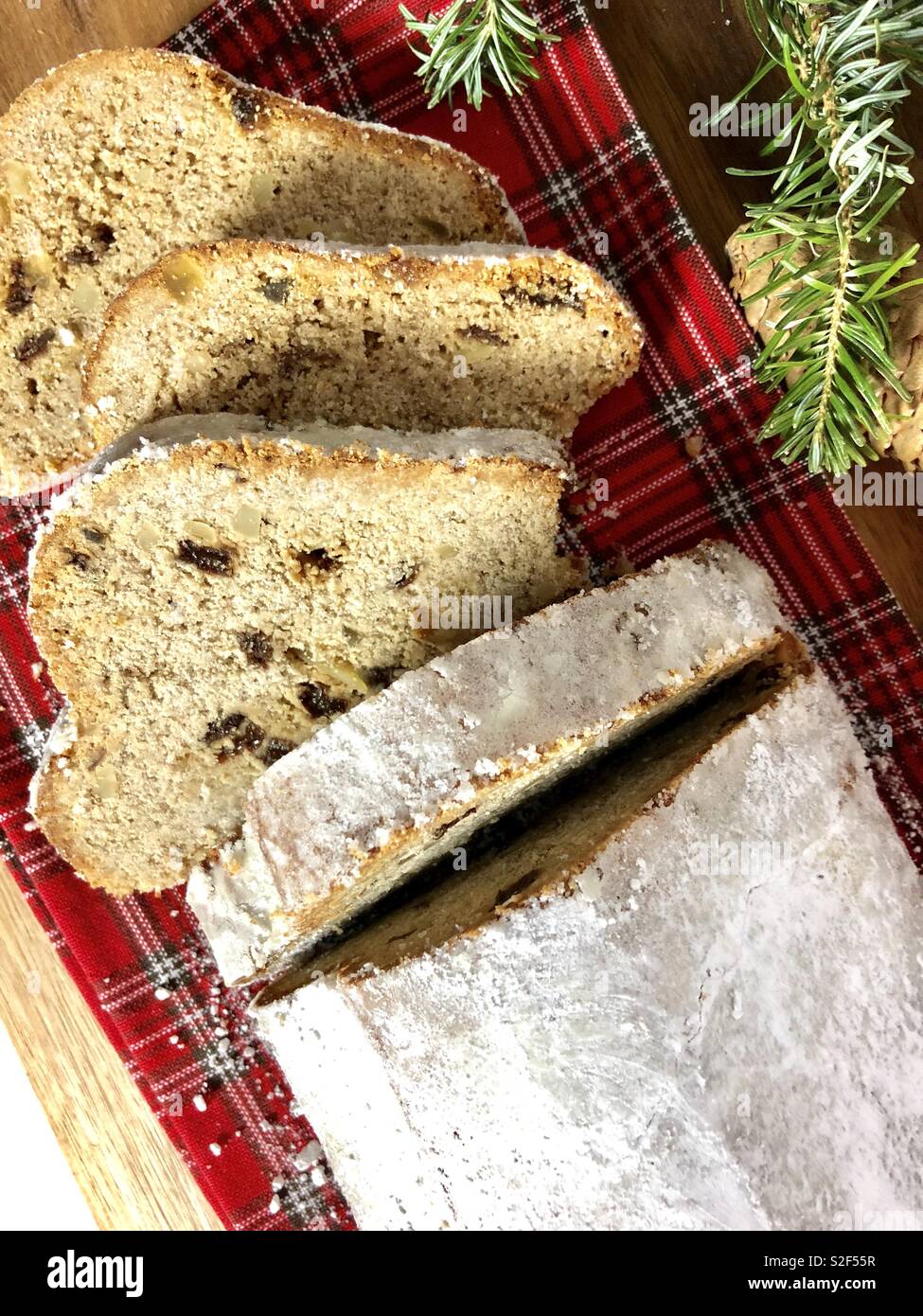 Stollen - Smartphone Captured Stock Image