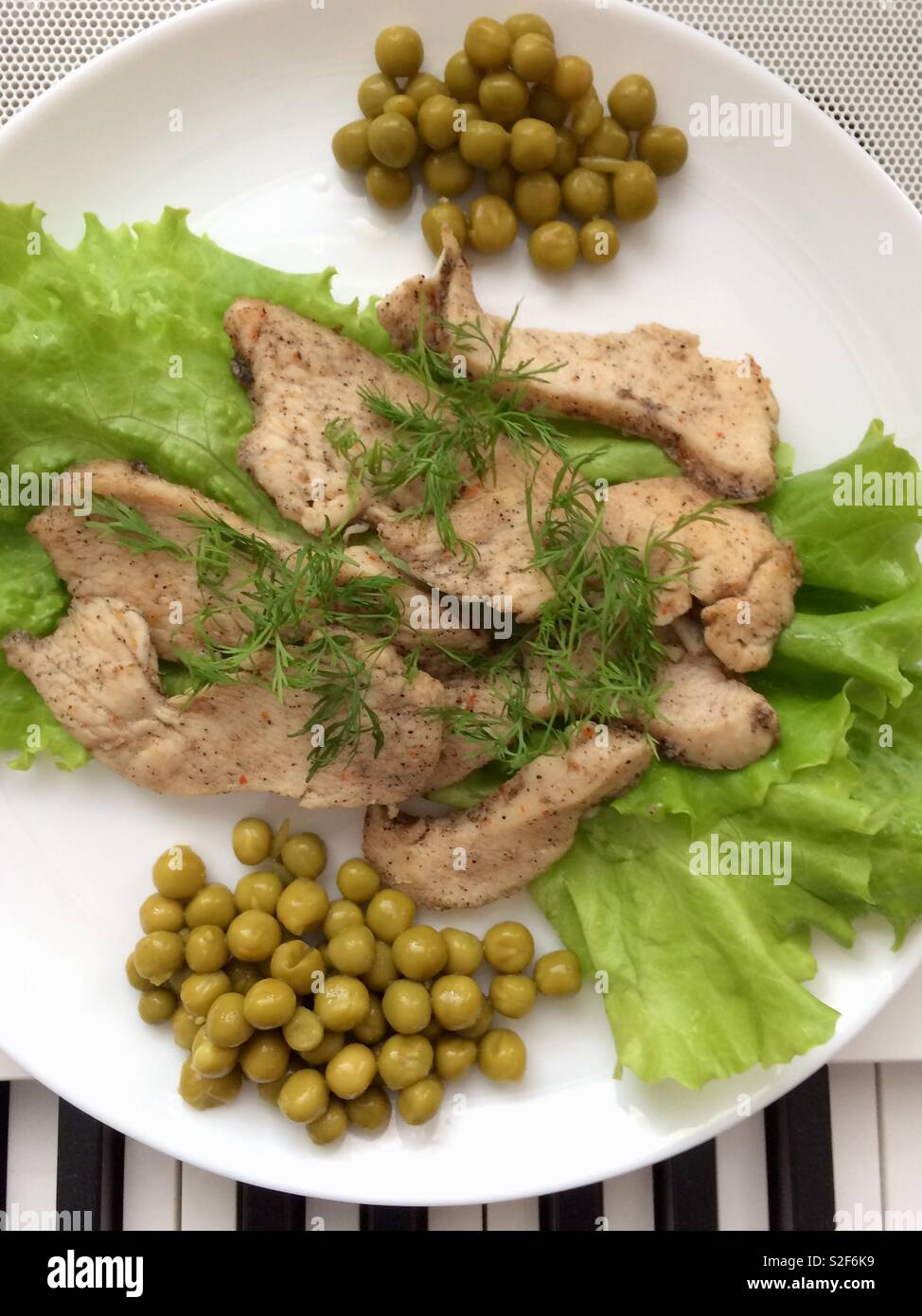 Chicken fillet dish Stock Photo - Alamy