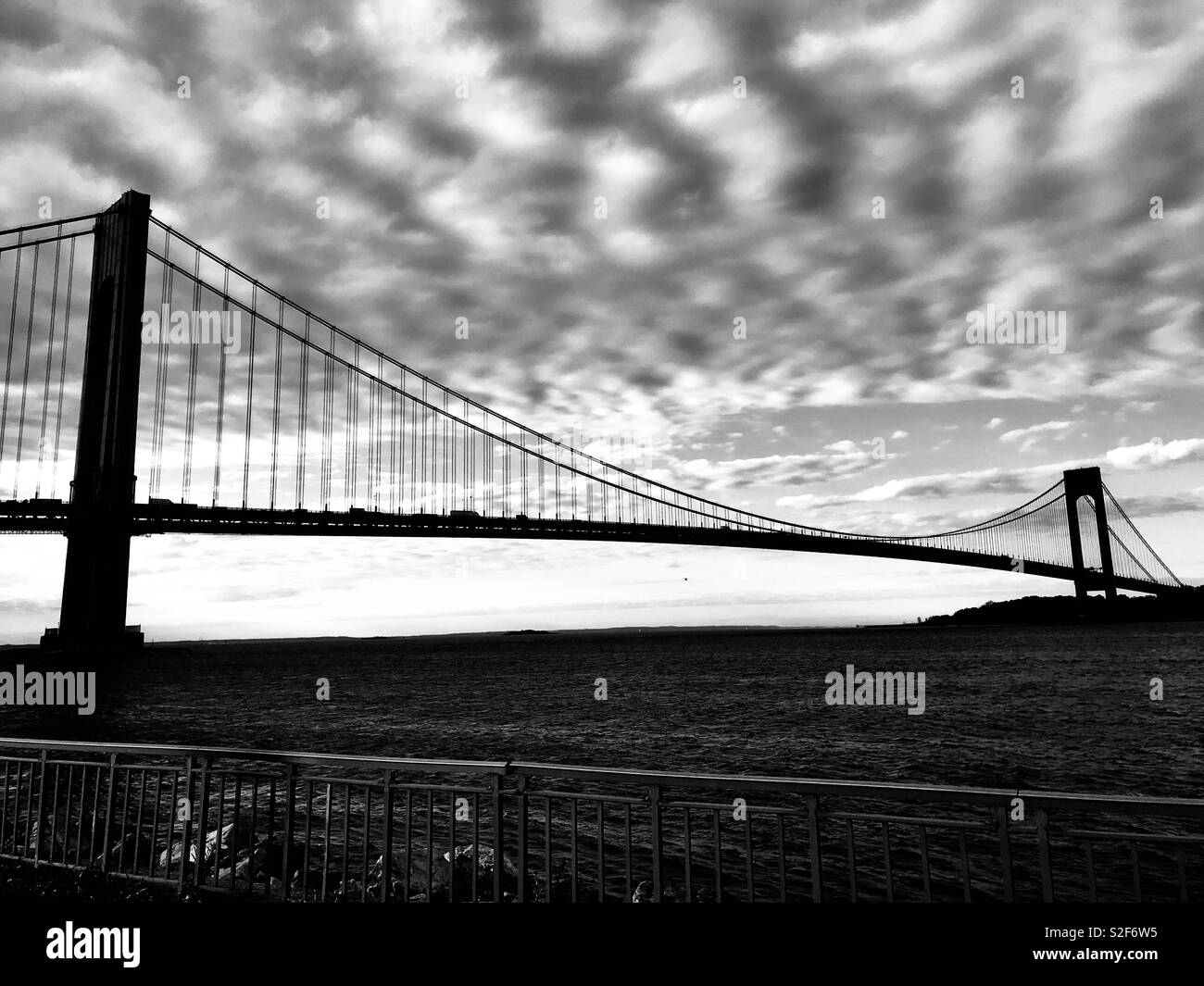 Verrazano Bridge - Smartphone Captured Stock Image