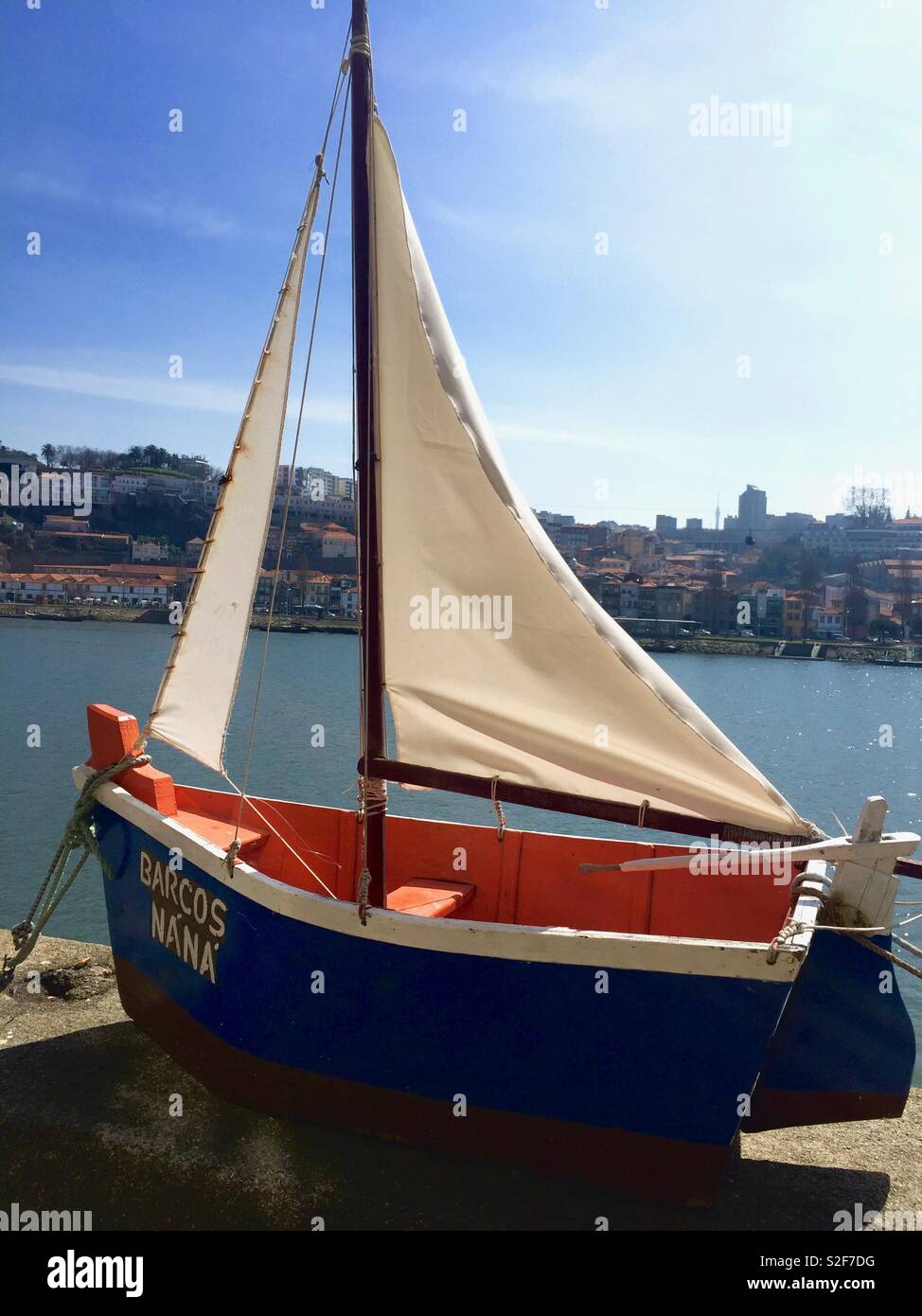Porto Boat Stock Photo
