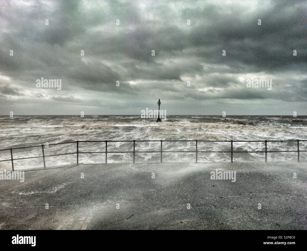 Stormy Sea - Smartphone Captured Stock Image