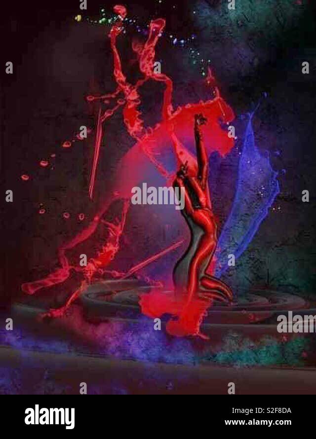 Barefoot Dancer - Smartphone Captured Stock Image