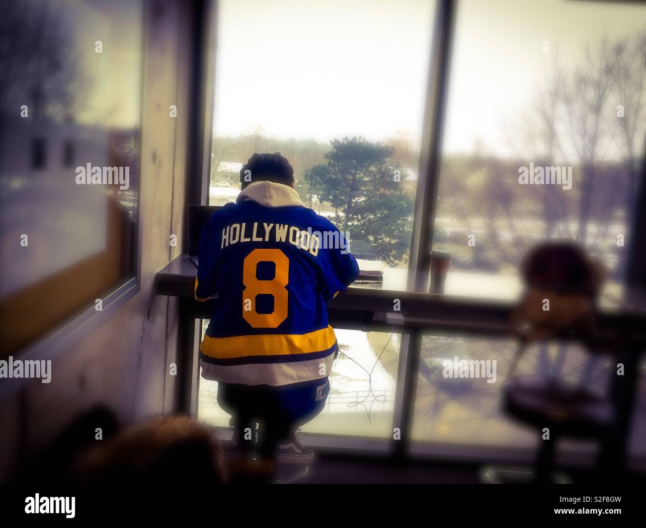 Hollywood  8 - Smartphone Captured Stock Image