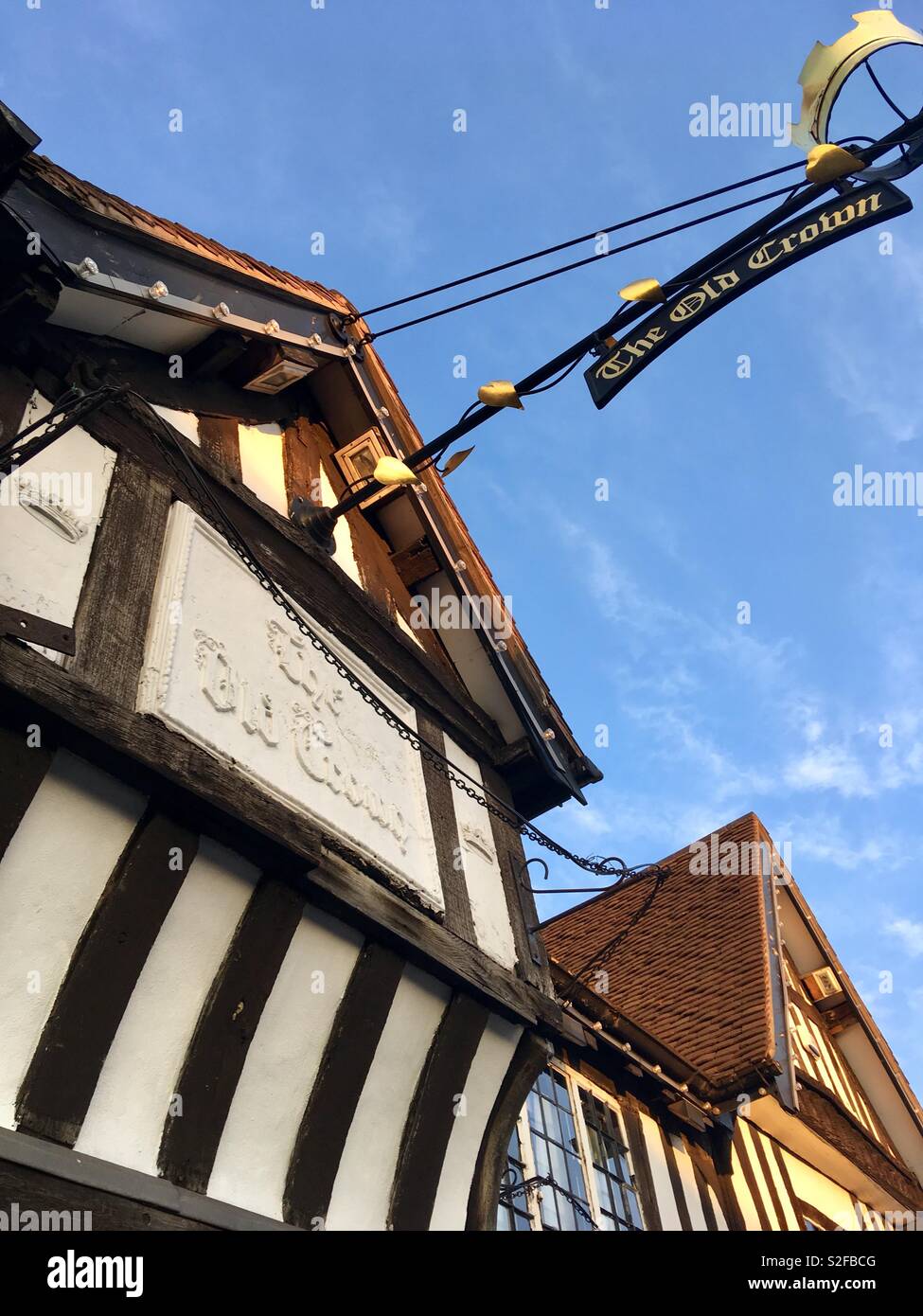 The Old Crown, 1368 AD, Deritend, Digbeth, Birmingham’s oldest secular building - Smartphone Captured Stock Image