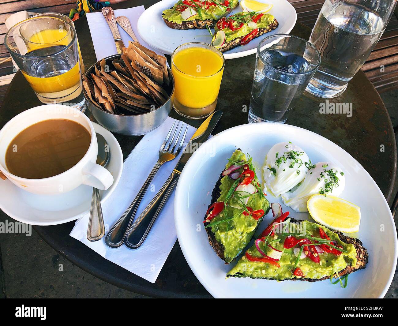 Brunch in Williamsburg, Brooklyn, New York Stock Photo Alamy