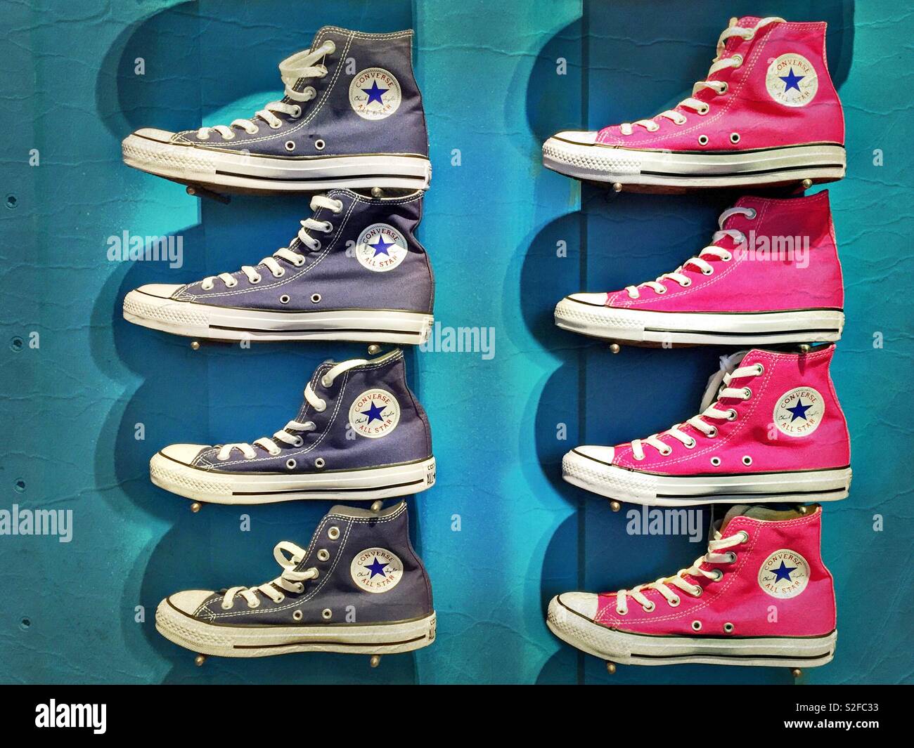 Converse All Star shoes - Smartphone Captured Stock Image