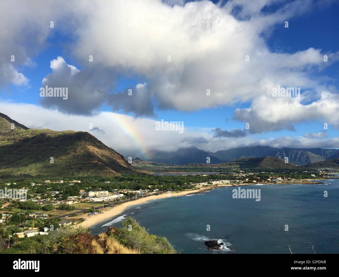 West side of Oahu Stock Photo Alamy