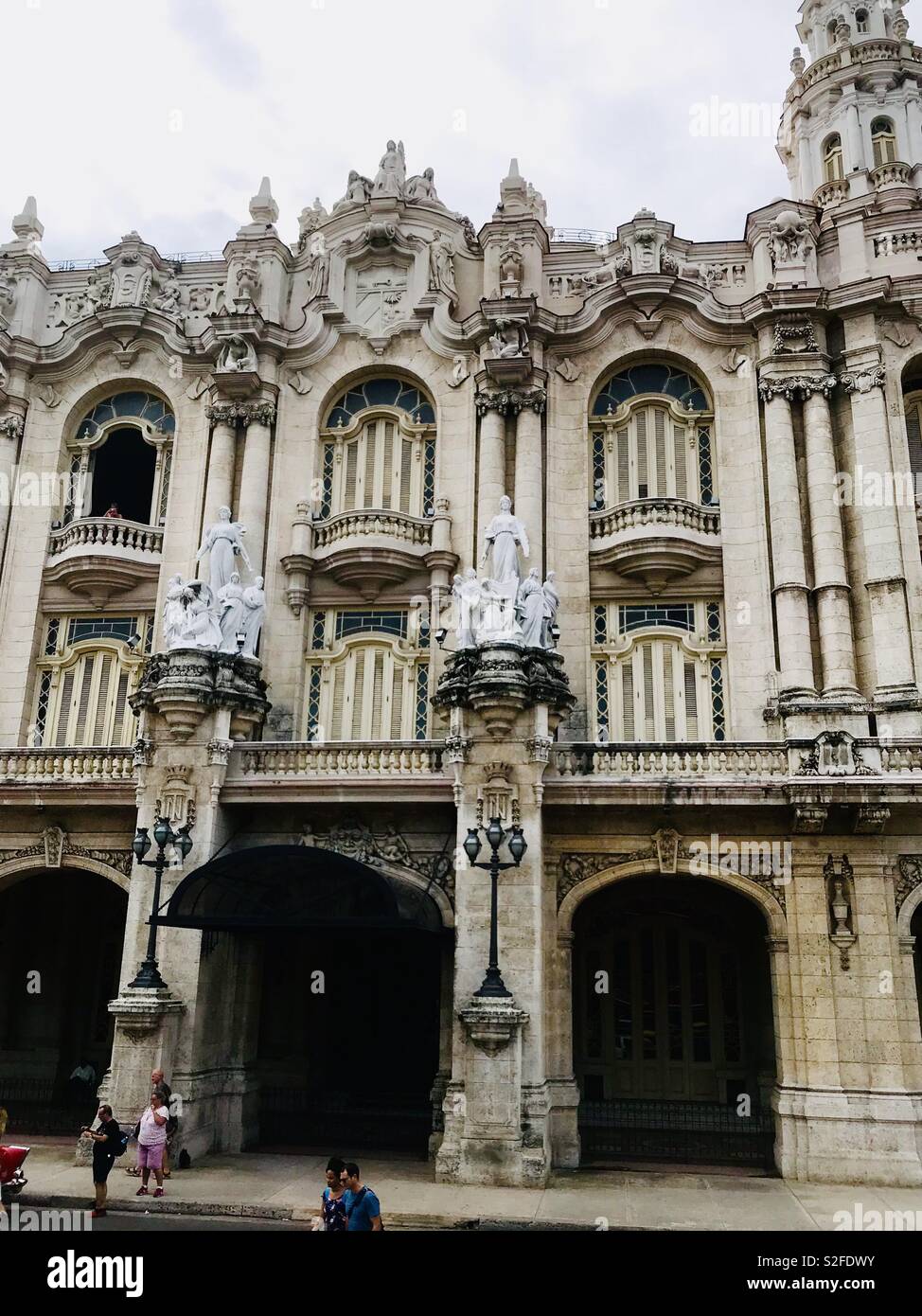 The Beautiful ‘Gran Teatro’ Grand Theatre hosting the Cuban National