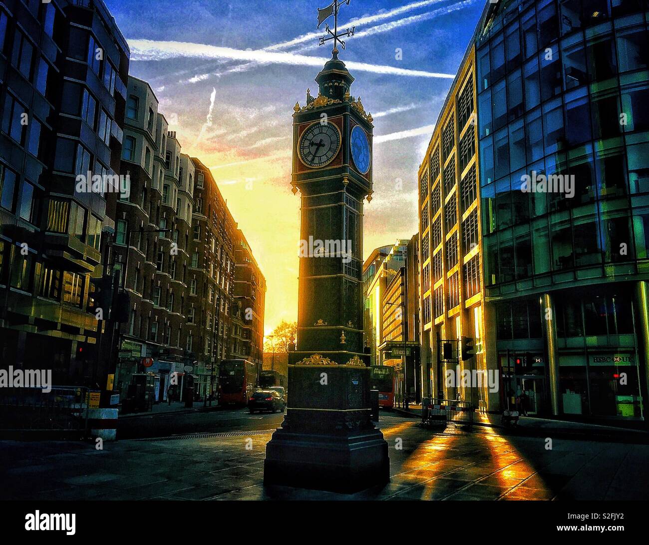 Westminster morning in London. - Smartphone Captured Stock Image