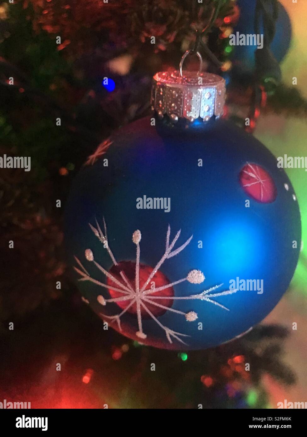Christmas decoration - Smartphone Captured Stock Image