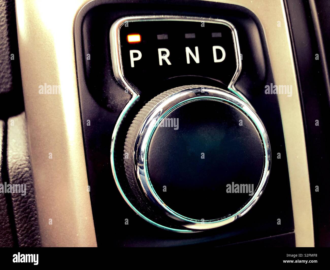 Dial gear selector - Smartphone Captured Stock Image
