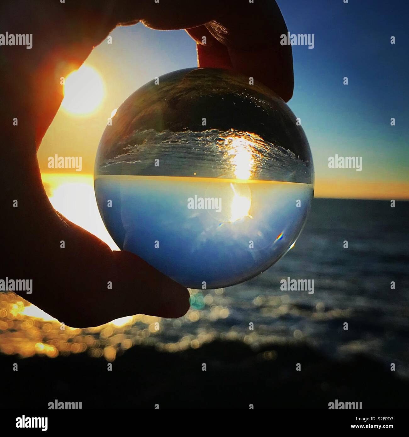 Sunshine and water Stock Photo - Alamy