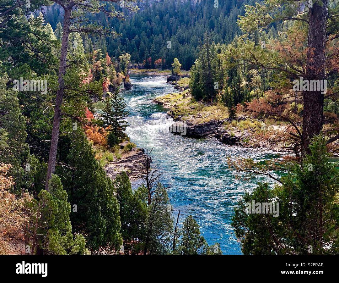 Snake River Wyoming USA Stock Photo