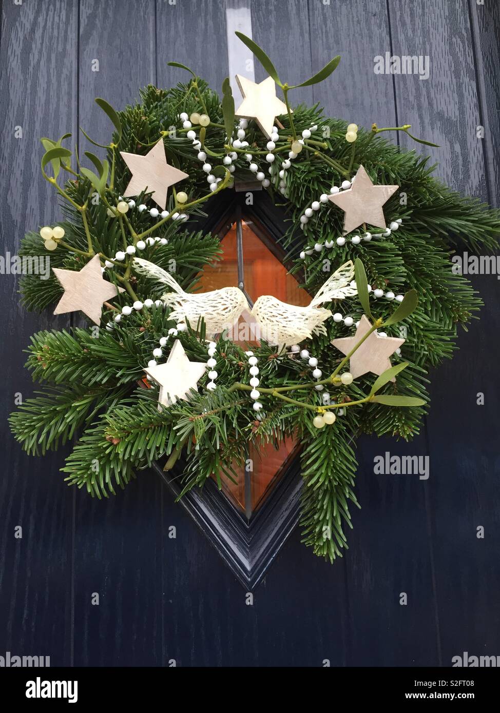 Peace Christmas Wreath 