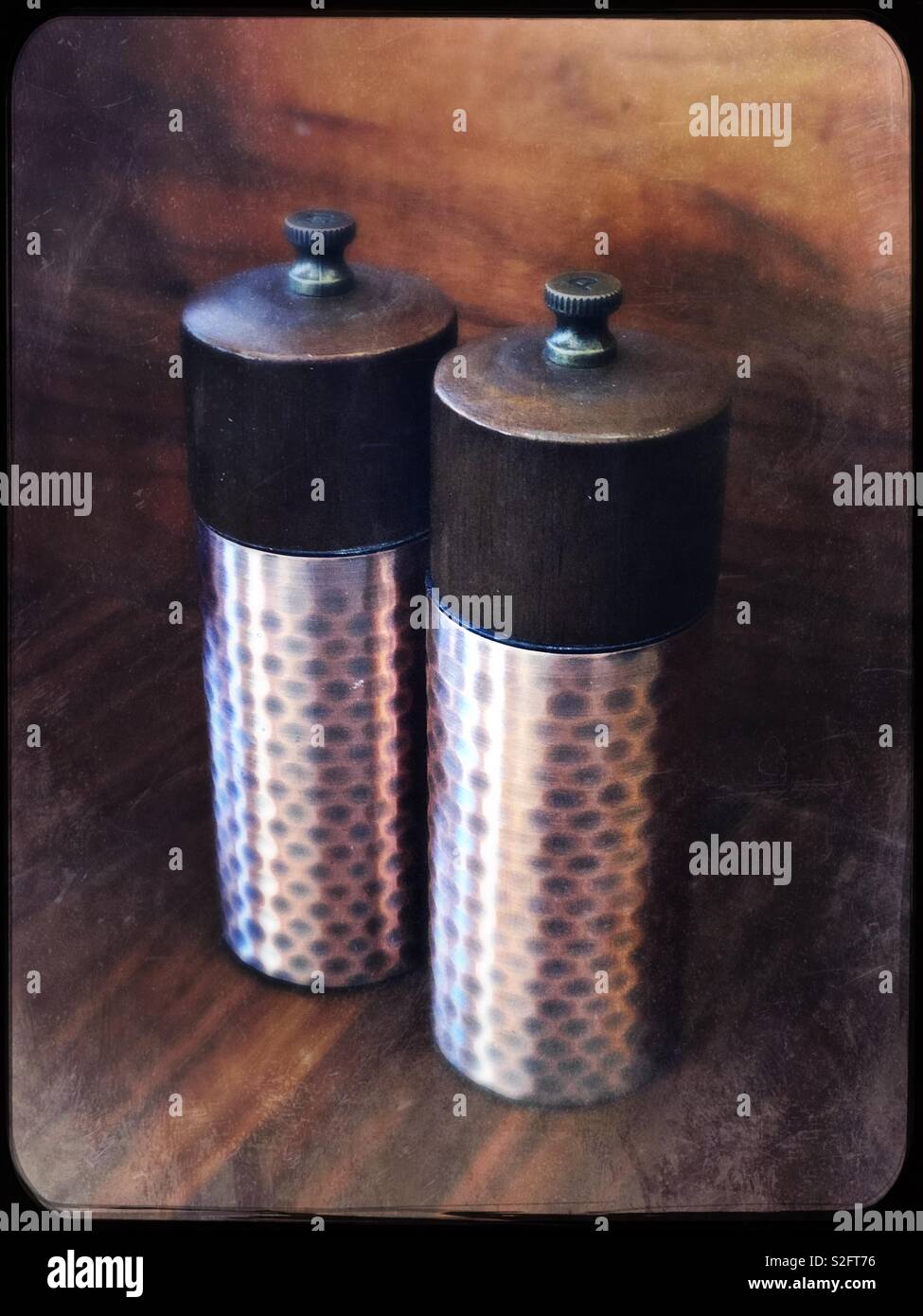 Retro Condiments - Smartphone Captured Stock Image