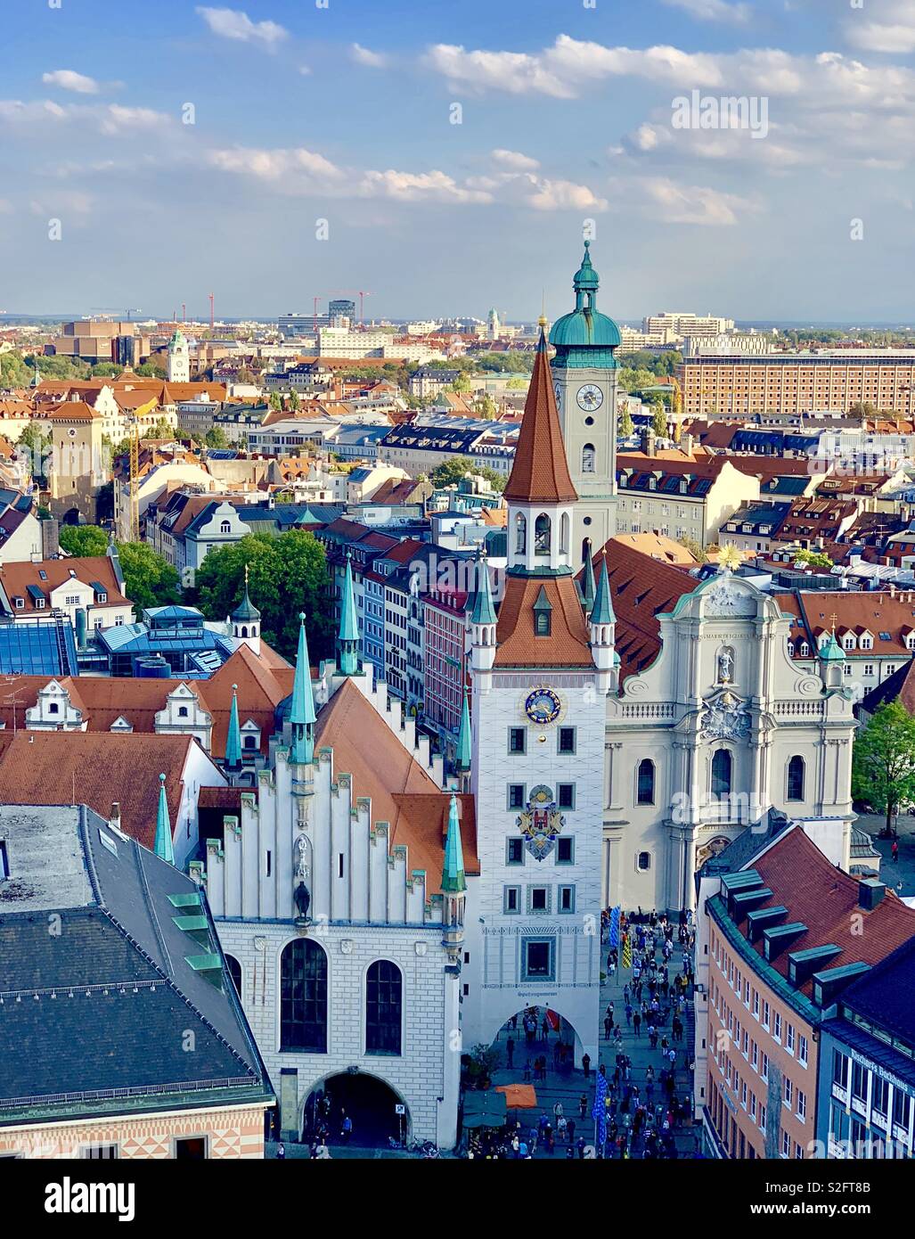 Old Town Hall, Munich, Germany. Stock Photo